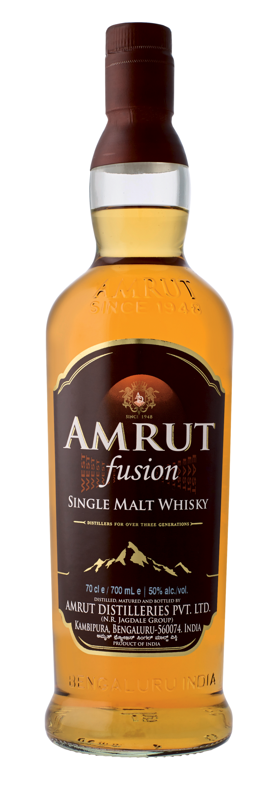 Amrut Fusion Indian Single Malt Whisky